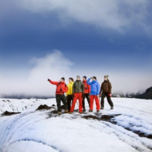 Skógar/Sólheimajökull -Sólheimajökull Erkundung Gletscherwanderung